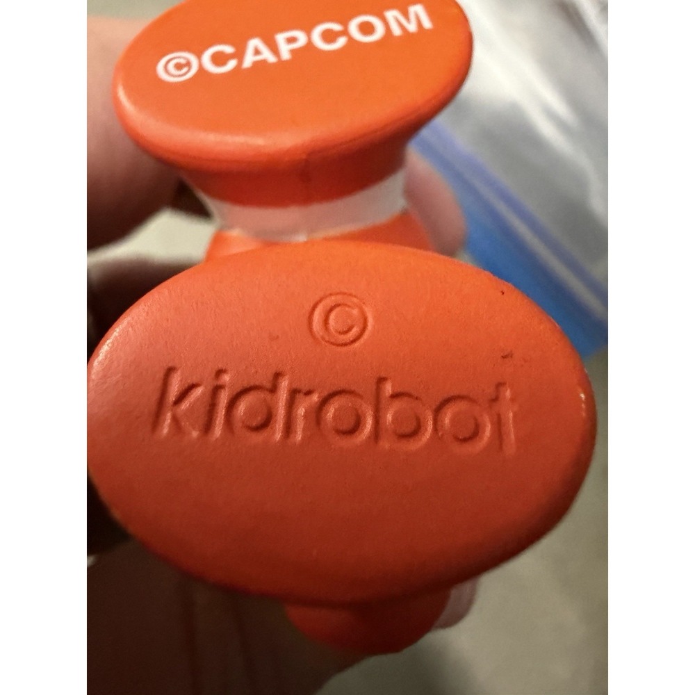 Kidrobot Capcom Mega Man Crash Man Vinyl Figure Red Robot Collectible - Picture 3 of 4